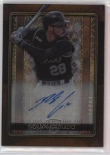 2020 Topps Tribute Iconic Perspectives Orange /25 Nolan Arenado #IP-NA Auto fm0