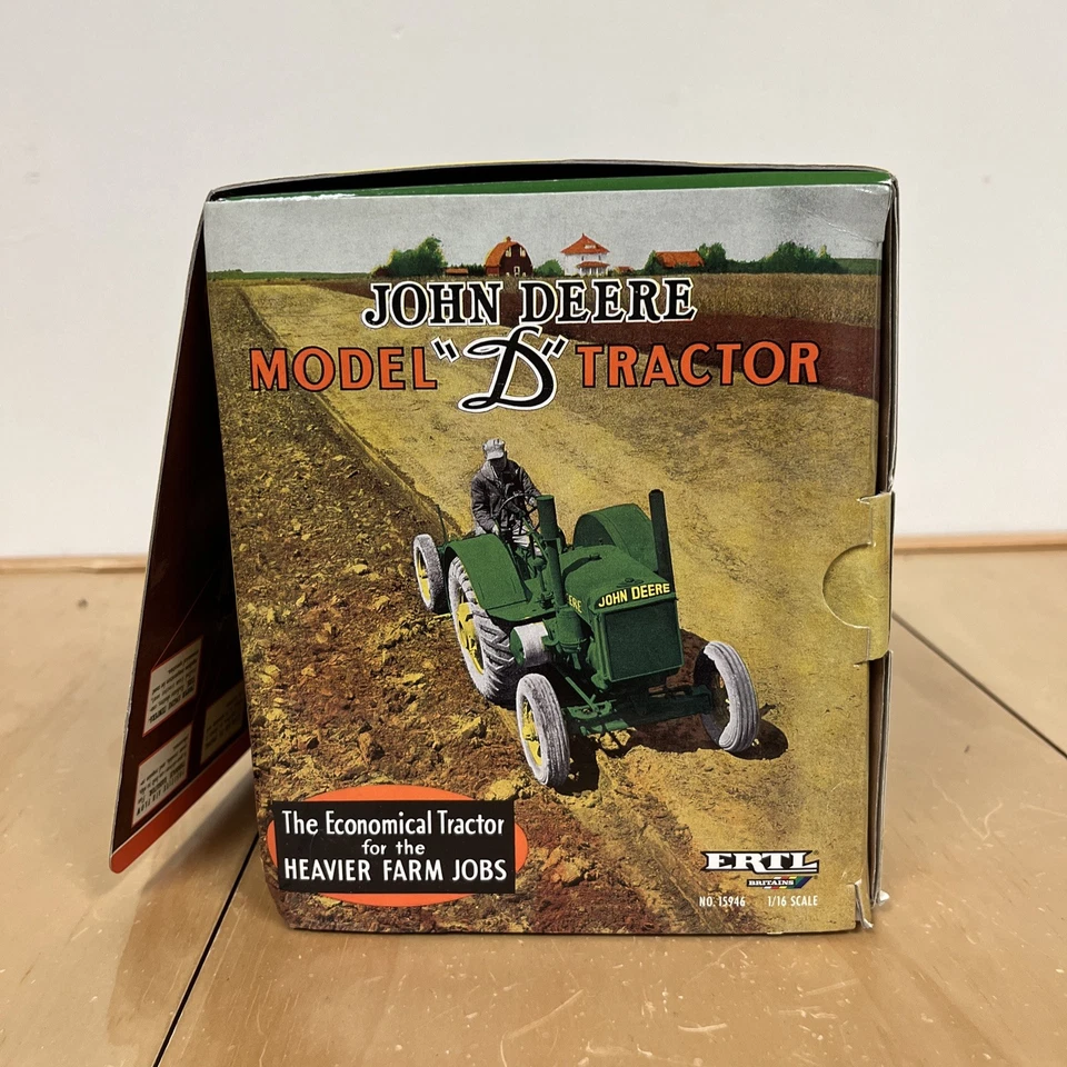 1/16 John Deere Model D Tractor On Rubber, Precision Heritage Series - Image 4 of 4