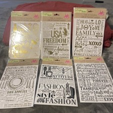 rub on transfers, 25 Total 