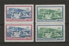 Vatican 1945 Sc# E5-6 set Special delivery Expresso pairs MNH