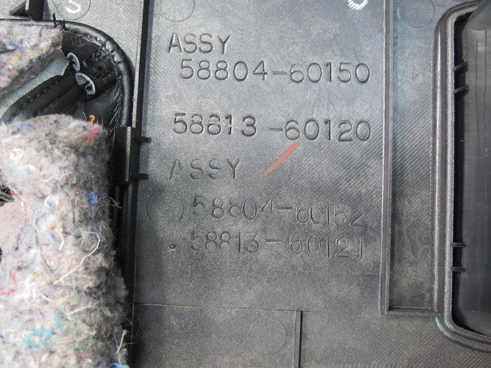 2003-2007 LEXUS UZJ100L LX470 CENTER CONSOLE SHIFTER WOOD TRIM COVER  PANEL - Image 3 of 4