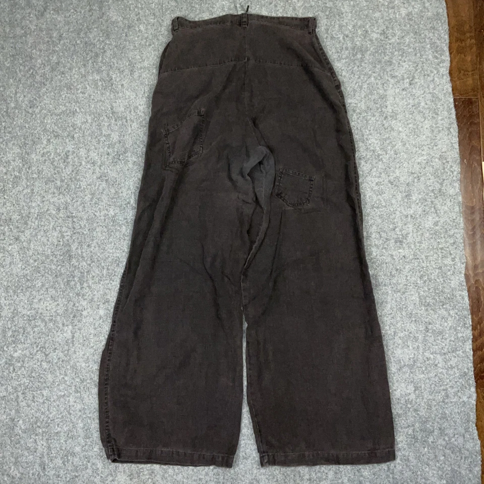 Lilith Pants Womens Size 30 Brown Wide Leg Lagenlook Casual Grunge Boho - Image 2 of 4