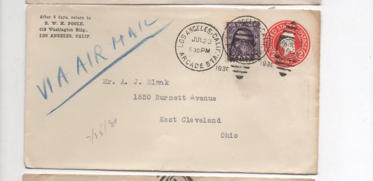1911-1920 Year of Issue US Back of Book Postal Cards & Stationery