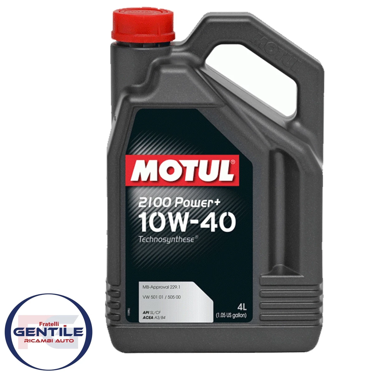 MOTUL 2100 Power Plus 10W40 Car Technosynthese Engine Oil Car 