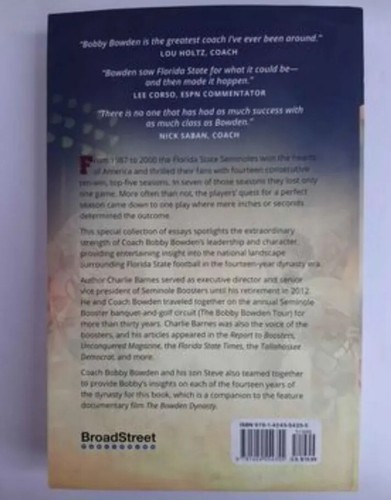 The Bowden Dynasty : A Story of Faith, Family and Football signed copy - Picture 2 of 2