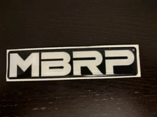 MBRP POWERSPORTS RAISED LETTERING STICKER RACING SCORE BAJA 1000 NORRA BITD