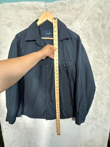 J. Crew Jacket Men’s Medium Filled Thinsulate Blue - Picture 5 of 6
