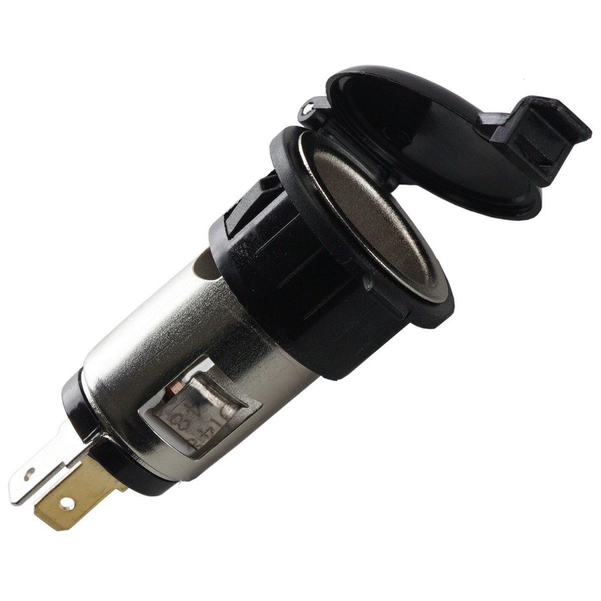 cigarette lighter receptacle LS03-05025-NA resistant ABS plastic and metel Powerpole® to Cigarette Lighter Receptacle