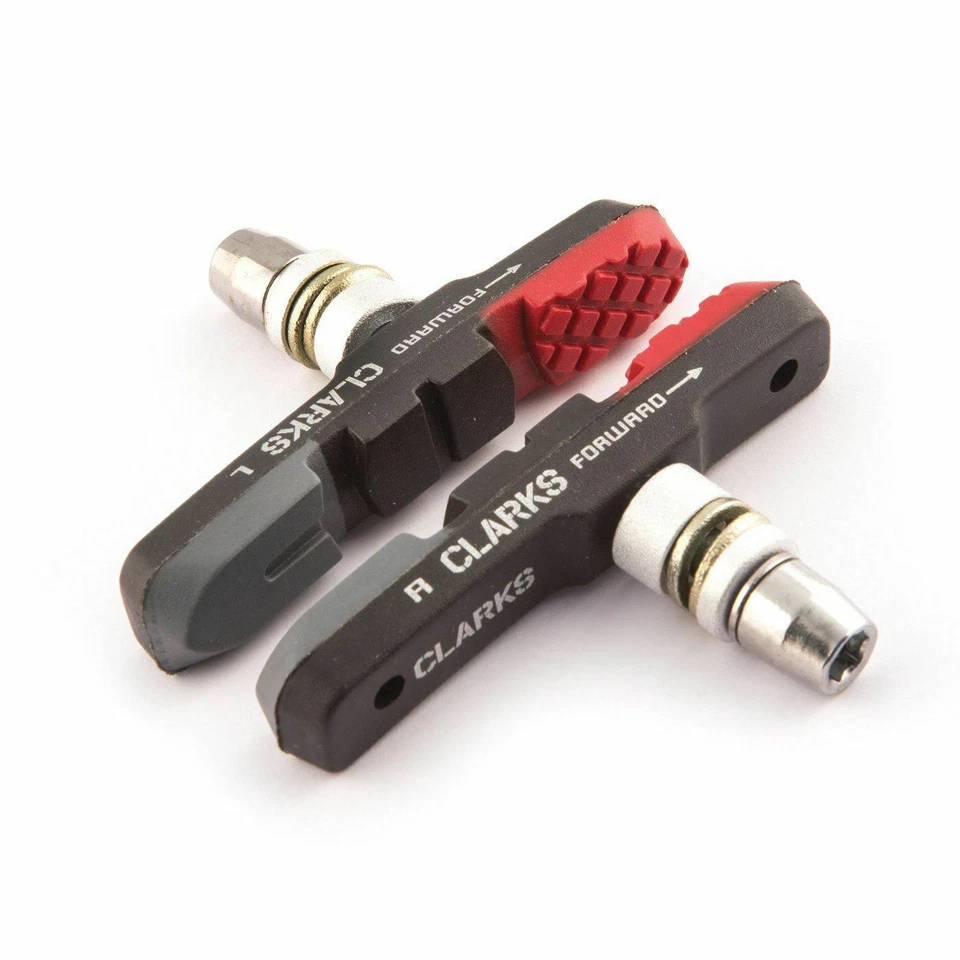 Clarks V Brake Pads Elite Bike V-brake pads MTB, Hybrid, Triple contour (CPS301)