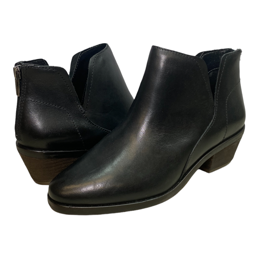 K2I4 Vince Camuto Abrinna Black Leather 