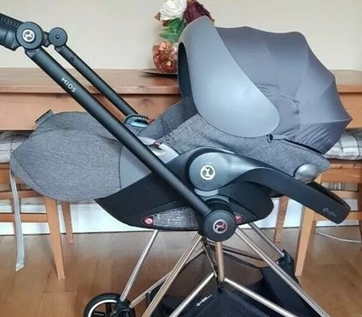 cybex cloud q platinum manhattan grey