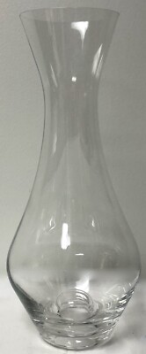 SCHOTT ZWIESEL AUDENCE CRYSTAL GLASS CARAFE DECANTER BUBBLE BOTTOM 12 3/4'' TALL