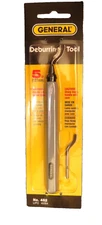 General 5" Deburring Tool with extra blade  #482  NEW
