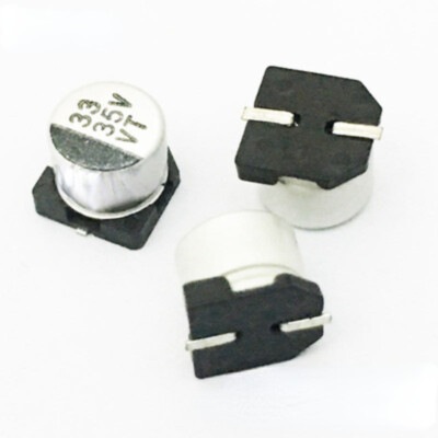 100PCS NEW Chip aluminum electrolytic capacitor 35V33UF 6.3*5.4