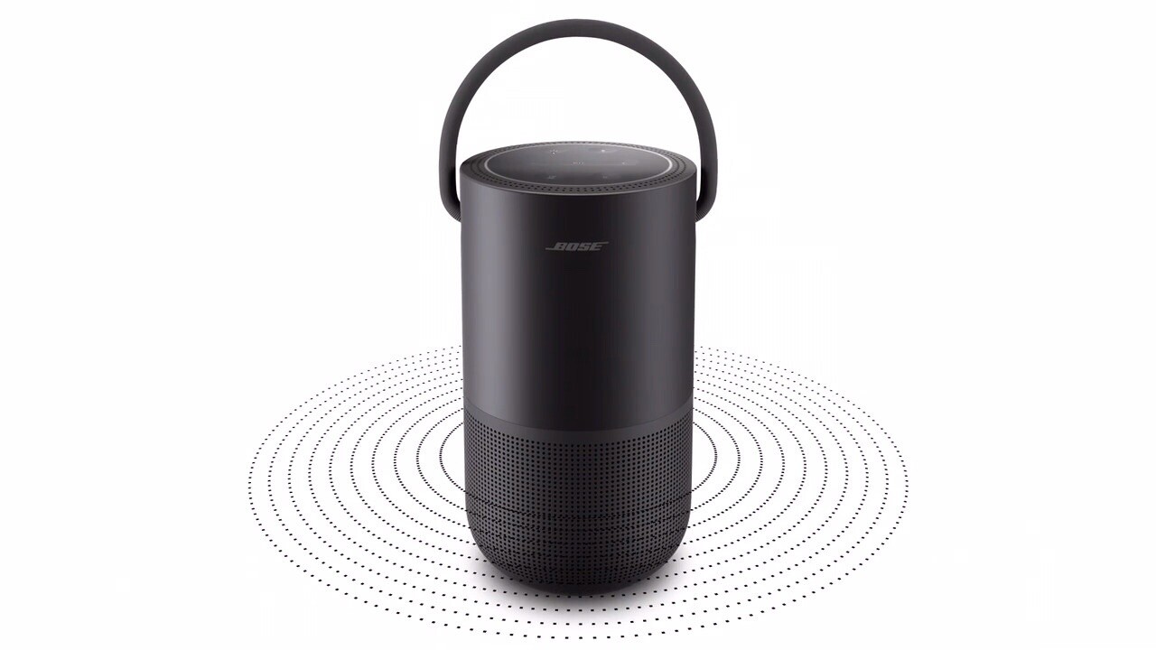 Bose - Portable Smart Speaker - Triple Black Model:829393-1100 NWT-image