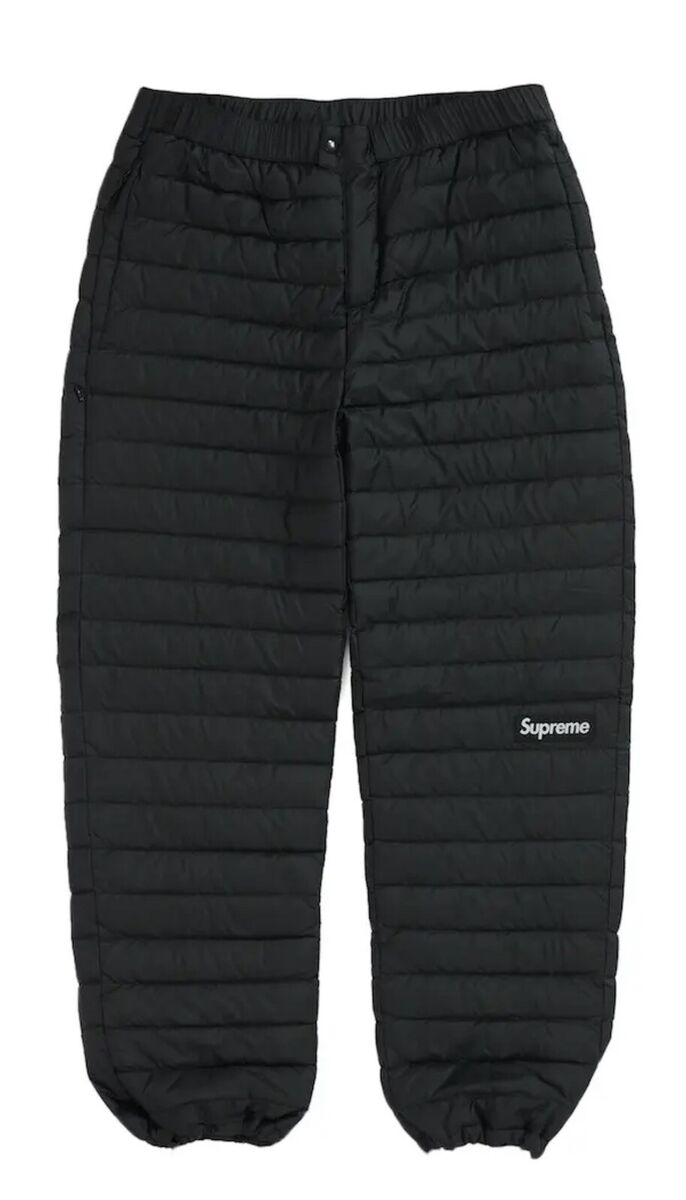 Supreme Micro Down Pants Black Box Logo FW23 Size Small Supreme Micro Down Pants Black Box Logo FW23 Size Small