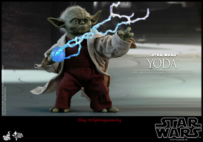 Hottoys Star Wars Yoda フィギュア HOTTOYS HT MMS495 Star Wars Prequel Master Yoda 1/6 Figure Model