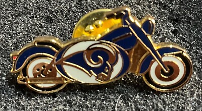 St Louis Rams Logo Harley Davidson Motorcycle Collector Pin