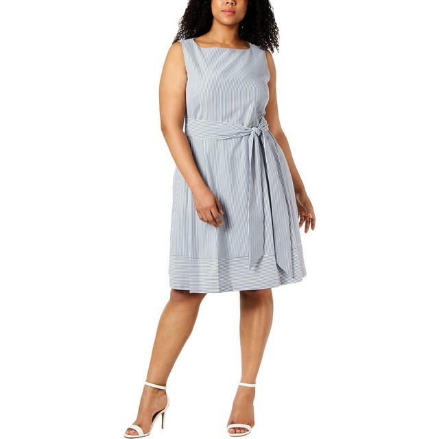 anne klein striped dress