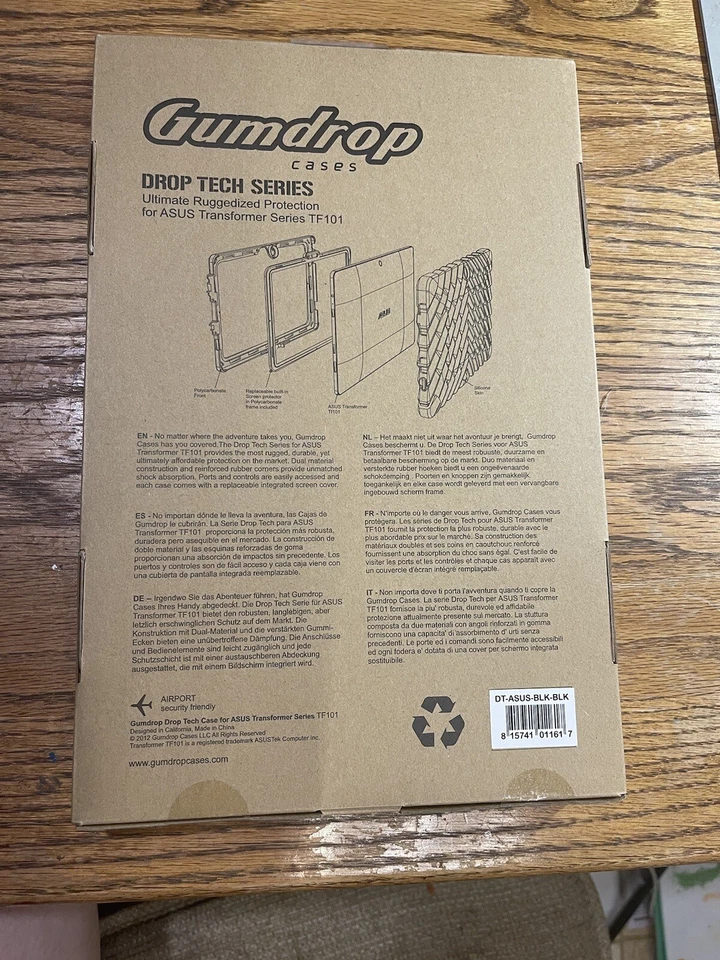 Gumdrop Cases - Drop Tech Protection Case for Asus TF 101 Ultimate Ruggedized - Image 2 of 4