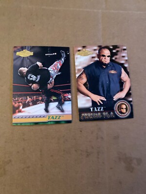 Tazz 2001 Fleer Championship Clash 2 cards FREE SHIPPING 