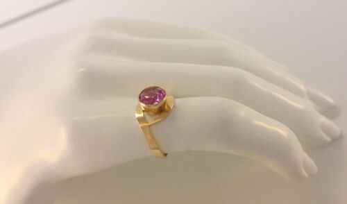 Vintage Women's Tourmaline 2.0ct Ring 583 14 carat gold-56 (17.8 mm Ø)* - Picture 1 of 9