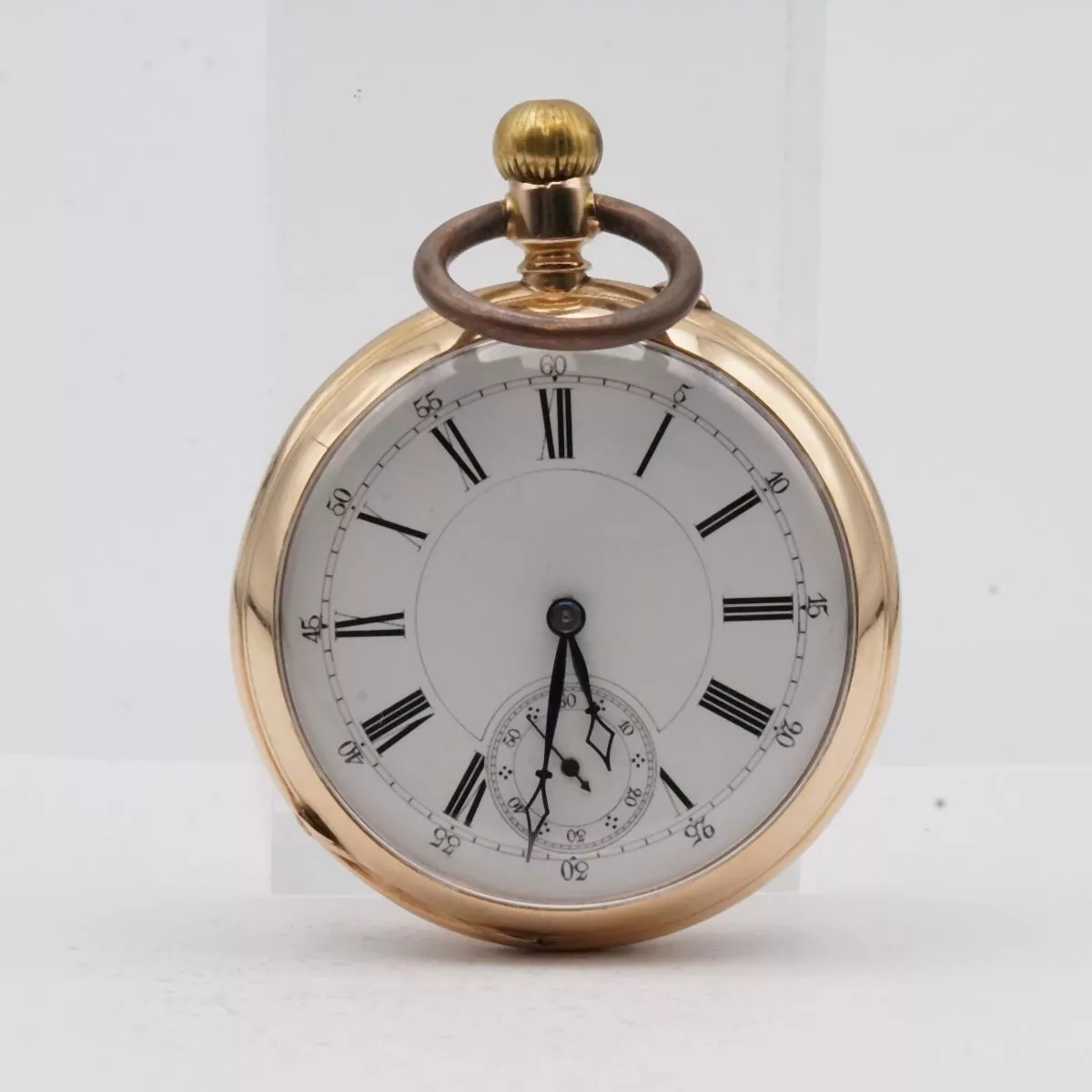 14k gold top pocket watch value