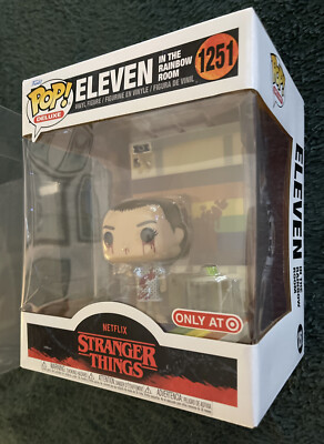 Funko Pop! Stranger Things: Eleven in the   Rainbow Room #1251 with Protector