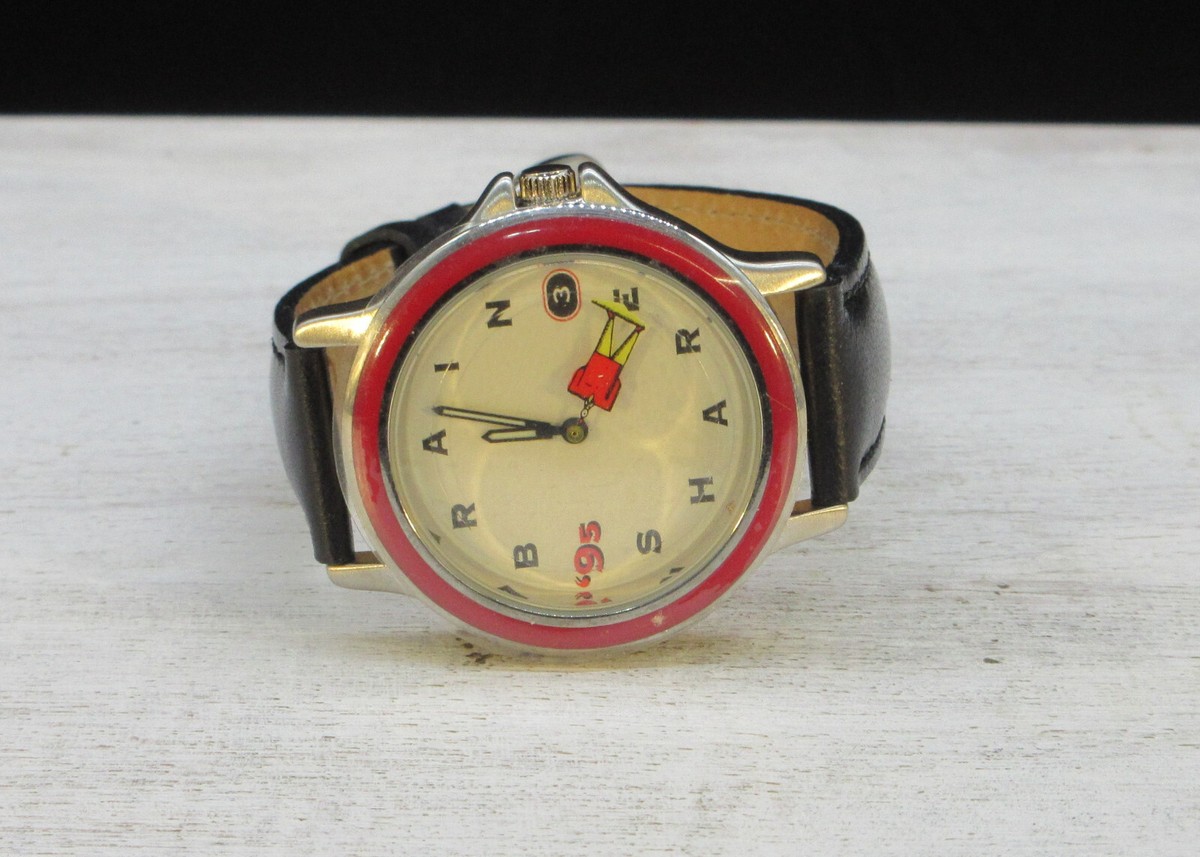 Fossil “Brain Share” Animated Headless Man Watch w/Date