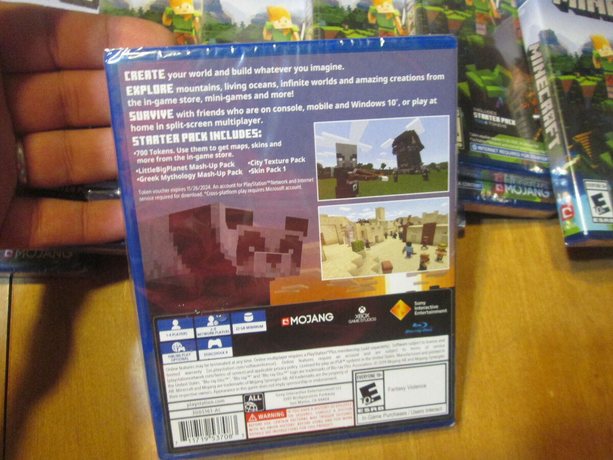 Jogo PS4 Minecraft Starter Collection, SONY PLAYSTATION