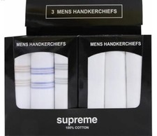NEU HERREN 6 MULTIPACK GESCHENK VERPACKT 100 % BAUMWOLLE UNI/STREIFEN TASCHENT&Uuml;CHER