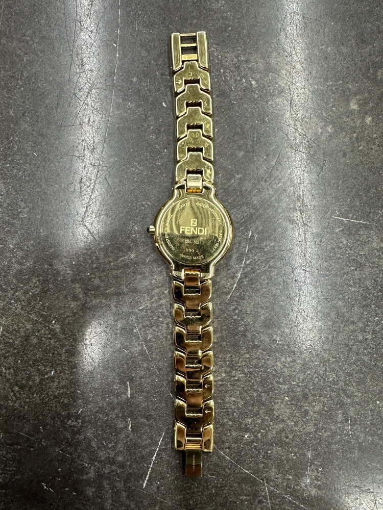 Fendi Series 900 J Gold Tone Quartz Ladies Watch (Watch Only Fendi Series 900 J Gold Tone Quartz Ladies Watch (Watch Only