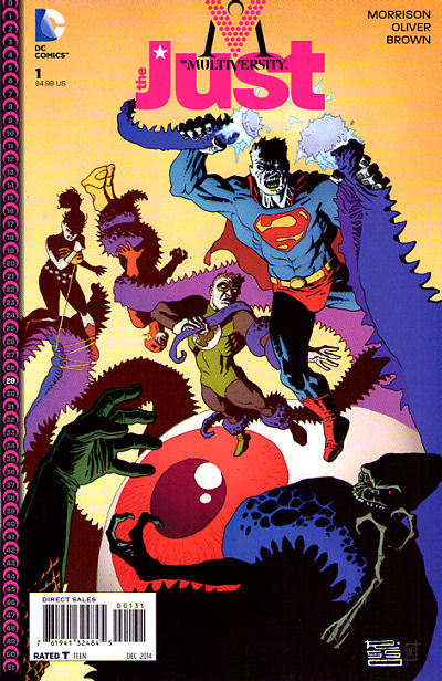 MULTIVERSITY: THE JUST #1 - Grant Morrison - Risso VARIANT COVER 1:25