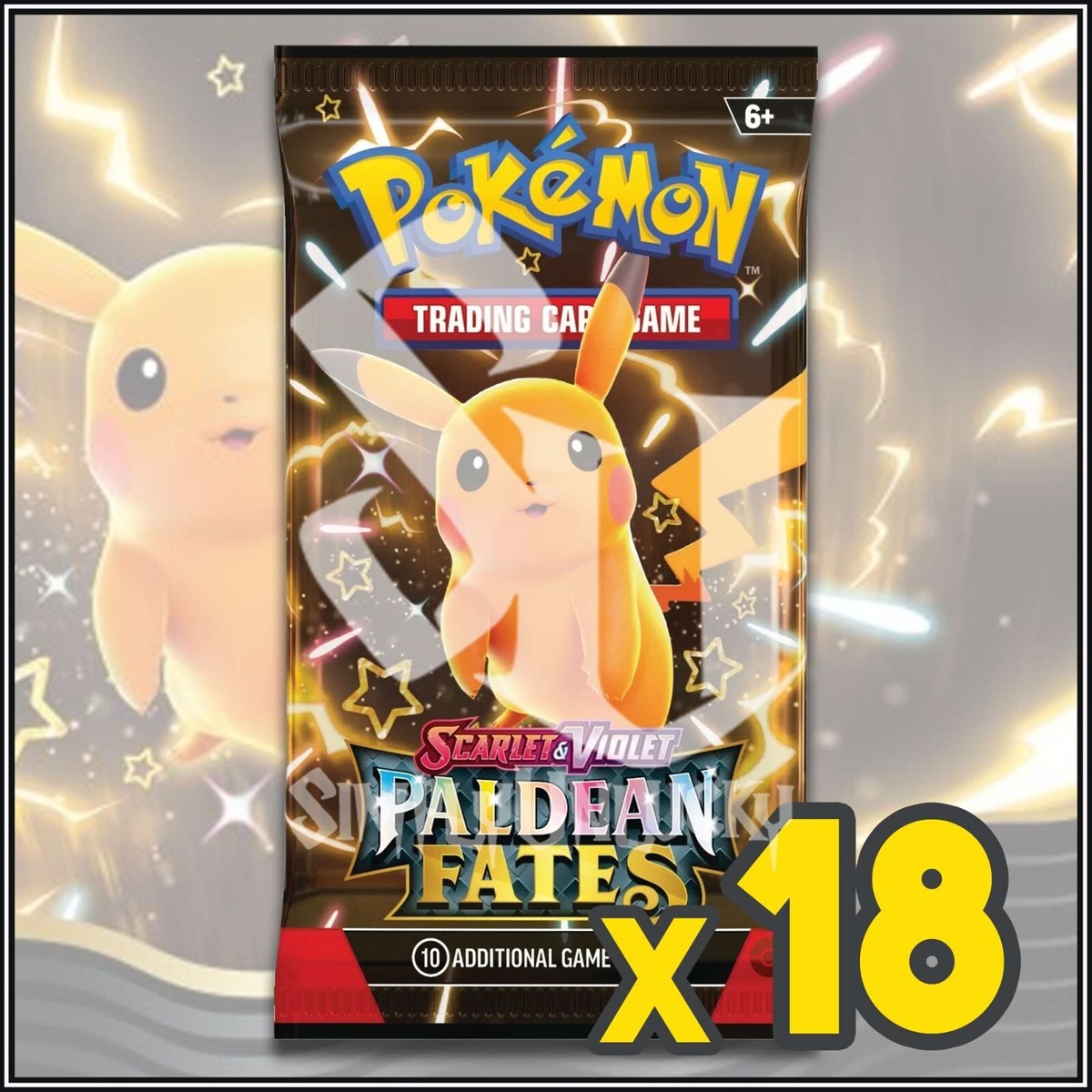 Pokemon TCG: Scarlet & Violet PALDEAN FATES 18 Sealed Booster