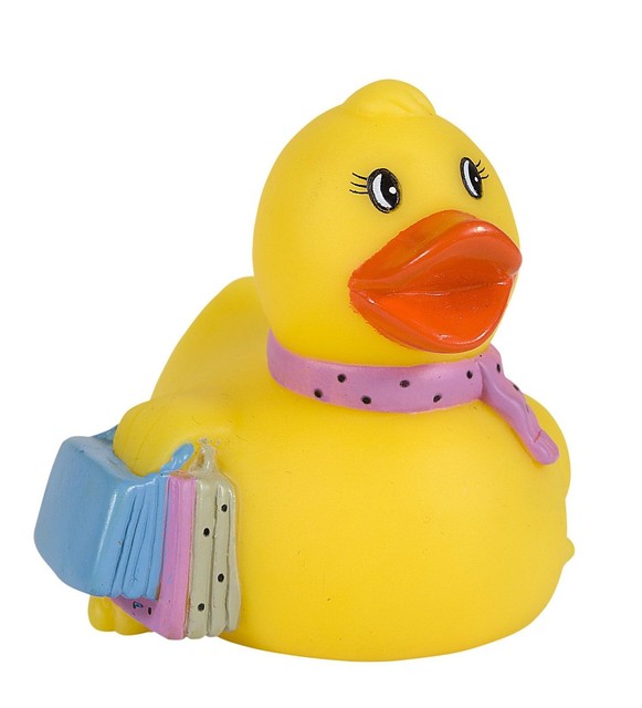 Badeente Shopping Queen * Ente mit Einkaufstaschen * Gummiente * Badeente Shopping Queen * Ente mit Einkaufstaschen * Gummiente *