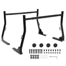 800lbs Universal Adjustable Pickup Steel Ladder Rack Truck Bed Luggage Carrier