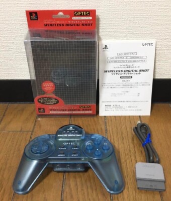 PlayStation * OPTEC WIRELESS DIGITAL SHOCK * Japan G EX