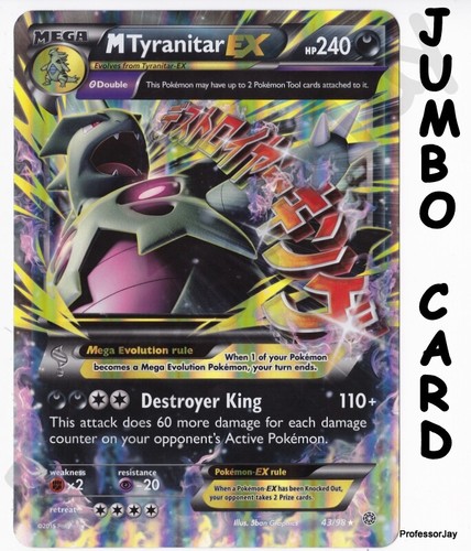 Pokémon Go Karten Bw XY Sm Jumbo Übergroße V Star Max GX Ex Holos Promos TCG - Picture 16 of 80