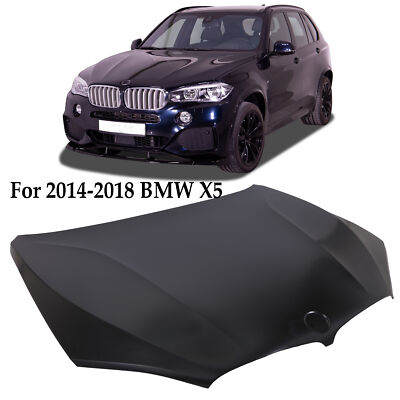 Primed Aluminum Hood Panel For 2014-2018 BMW X5 & 2015-2019 X6 BM1230146