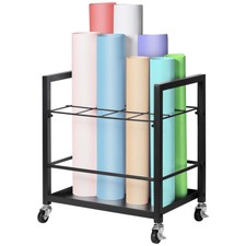 Blueprint Storage Rack 12 Slots Mobile Roll F...