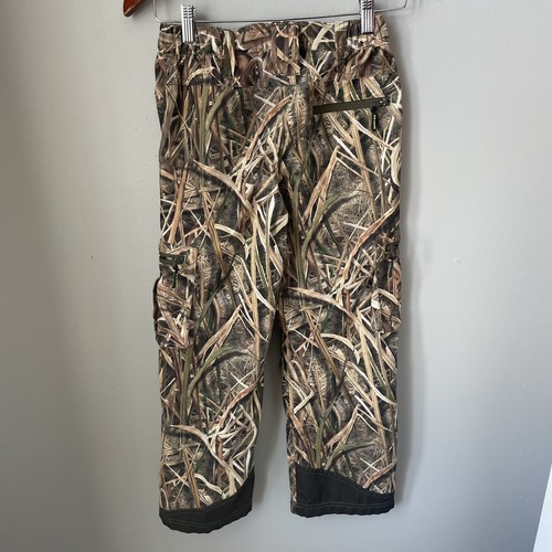 Mossy Oak Boys Youth Scent Control Microban Lined Camo Hunting Cargo Pants Sz M - Picture 11 of 12