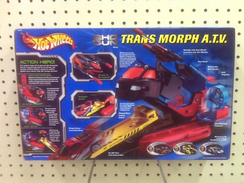 NEW - HOT WHEELS SHO GUN TRANS MORPH ATV - 29729 - MADE IN 2001 - COLLECTIBLE - Picture 2 of 2