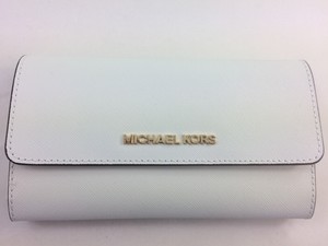 michael kors optic white wallet