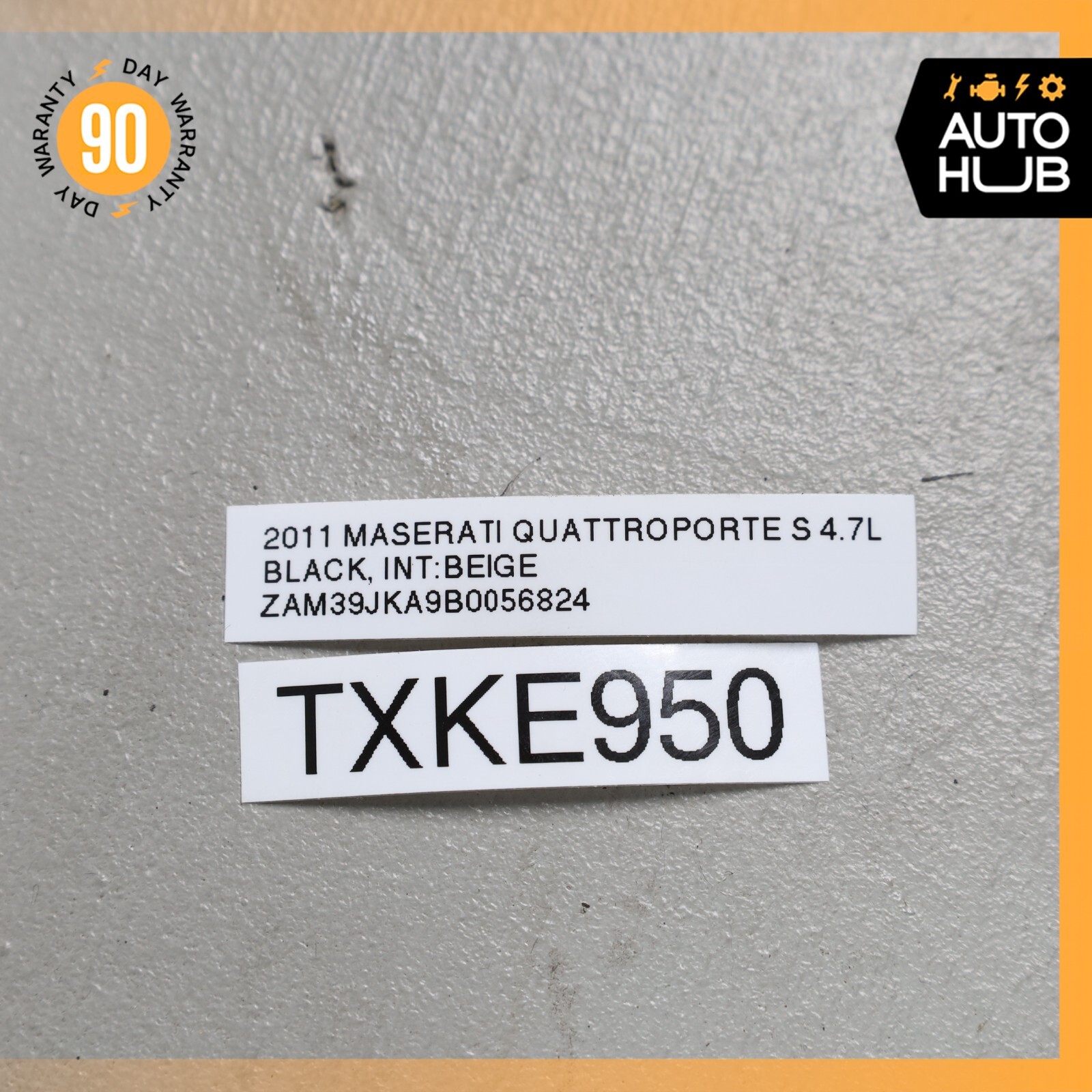 09-13 Maserati Quattroporte S M139 Interior Body Wiring Harness 247780 OEM 74k