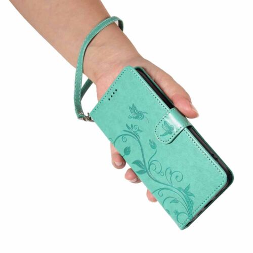 For Samsung S23 S22 S21 S20 S10 S9 S8 Plus Wallet Card Holder Leather Case Cover - Picture 8 of 41