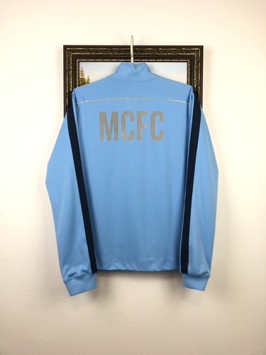 Manchester City Nike Football Jacket Soccer Blue Track Top Rare Hype Size M - Picture 15 of 17