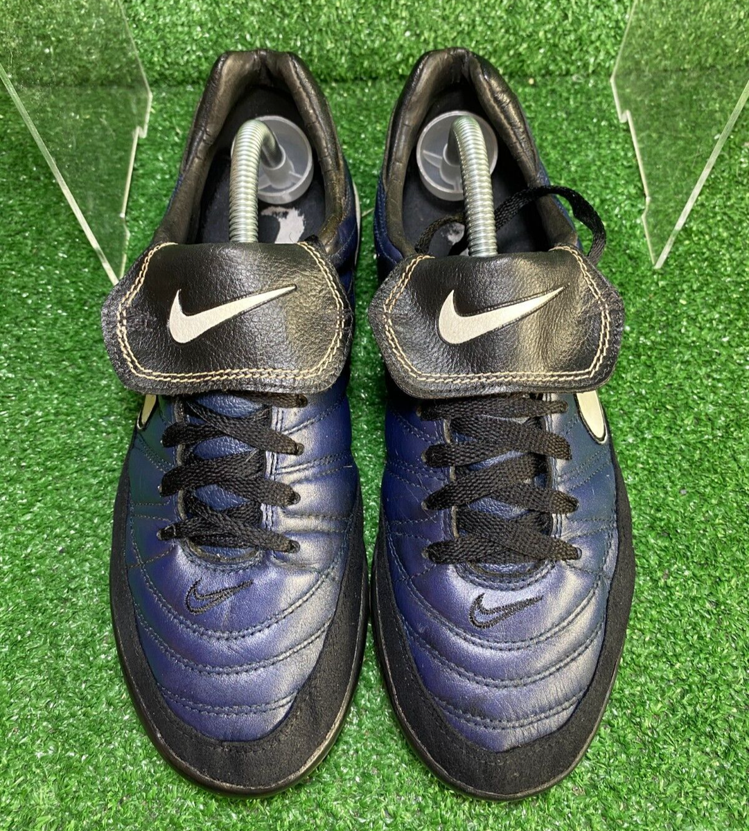 1998 Nike Air Brasilia TF IC Leather Legend 9.5 US Ronaldinho R10
