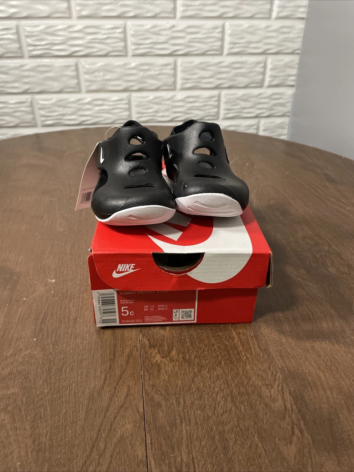 Sandali Nike Toddler Sunray Protect 3 con chiusura antiscivolo misura 5C piscina spiaggia