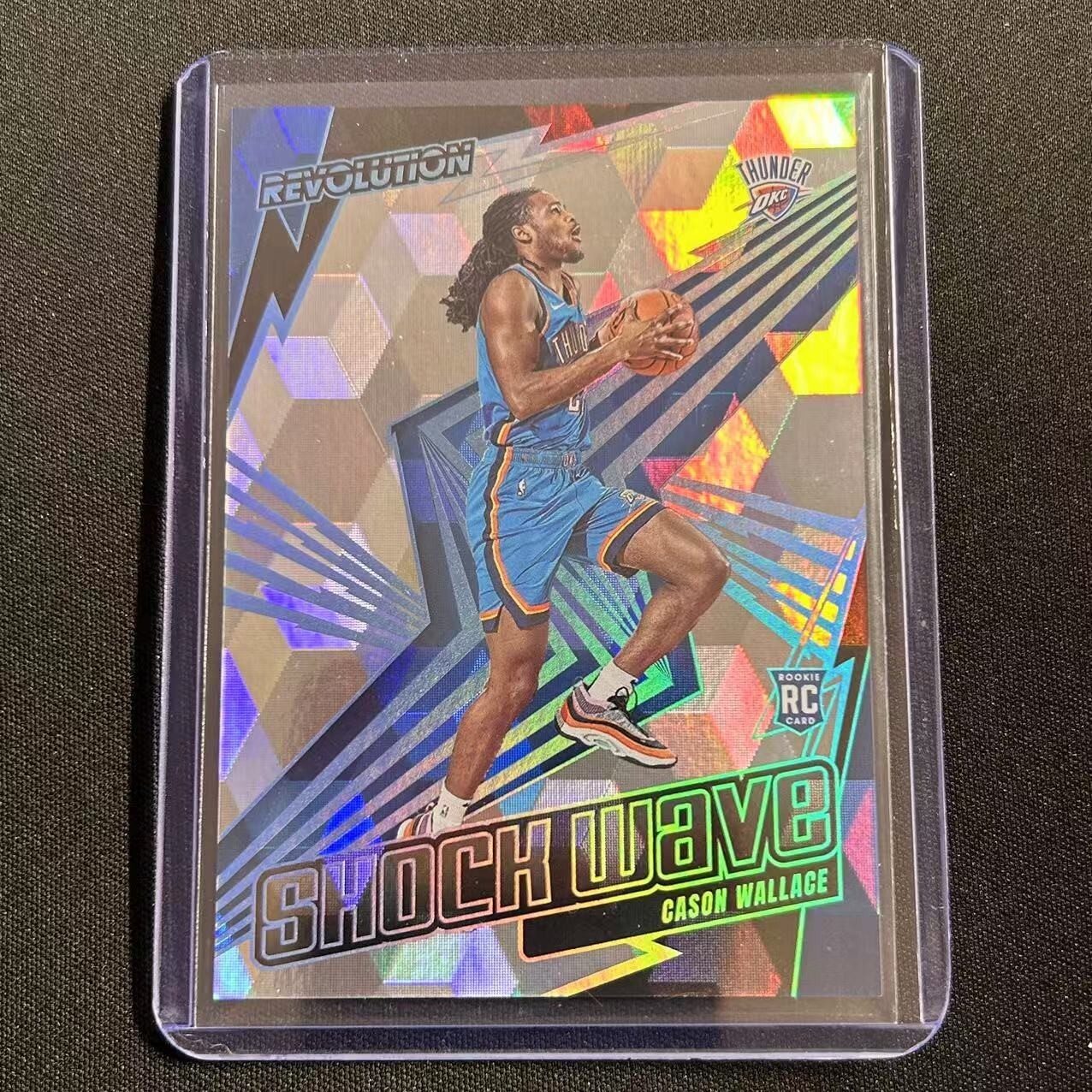 💰2023-24 PANINI REVOLUTION CUBIC  SHOCK WAVE RC CASON WALLACE /50