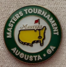 Masters Ball Marker...GREEN..2025 Undated